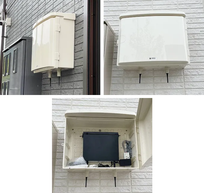 本体の設置例