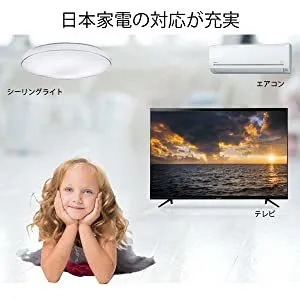 日本家電の対応が充実