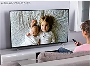 大画面テレビの直接キャスト表示